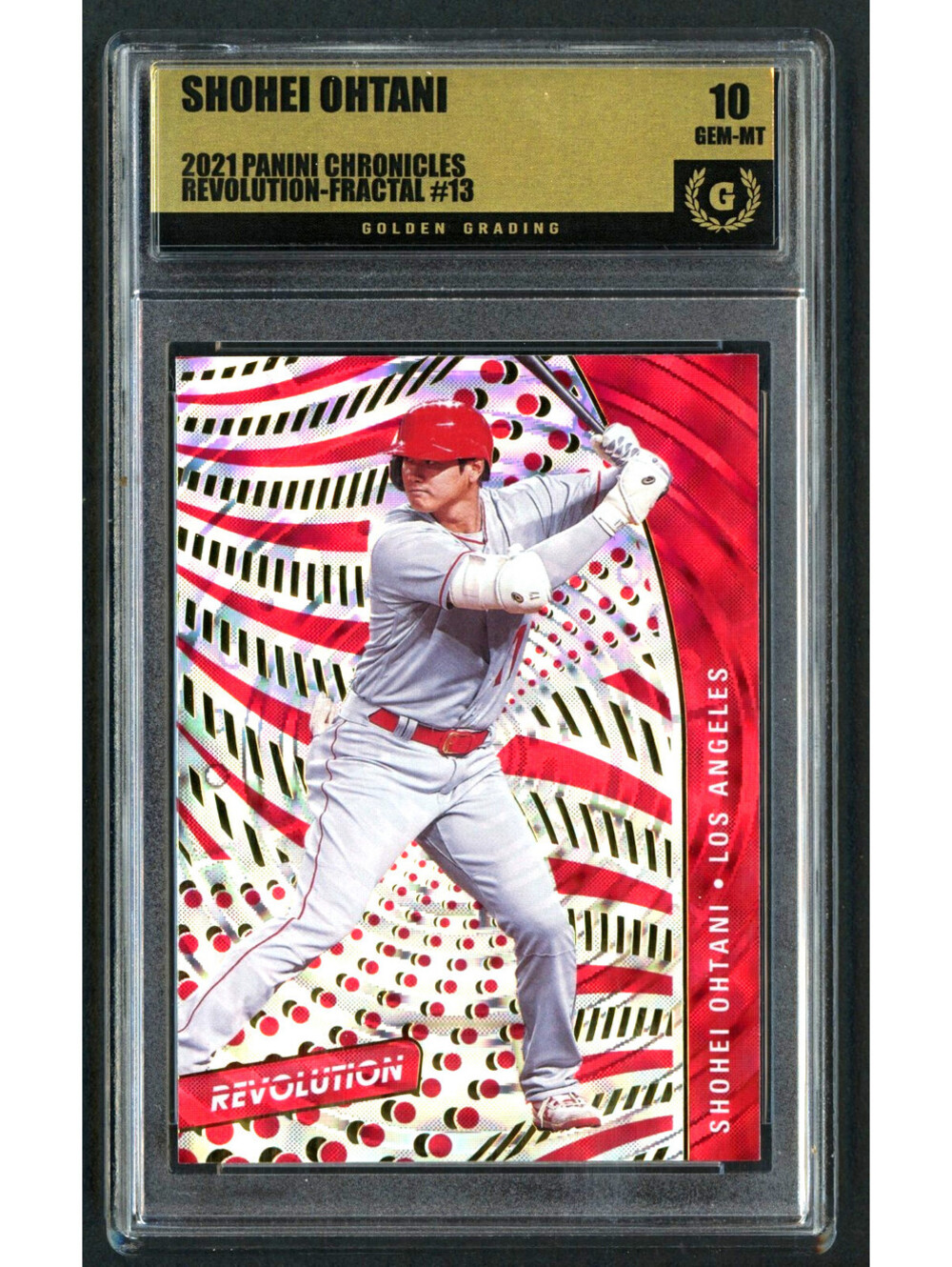 2021 Panini Chronicles - Revolution Shohei Ohtani #13 Graded 10 Gem Mint